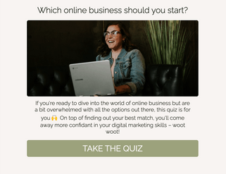 Which online business should you start? | Interact Quiz